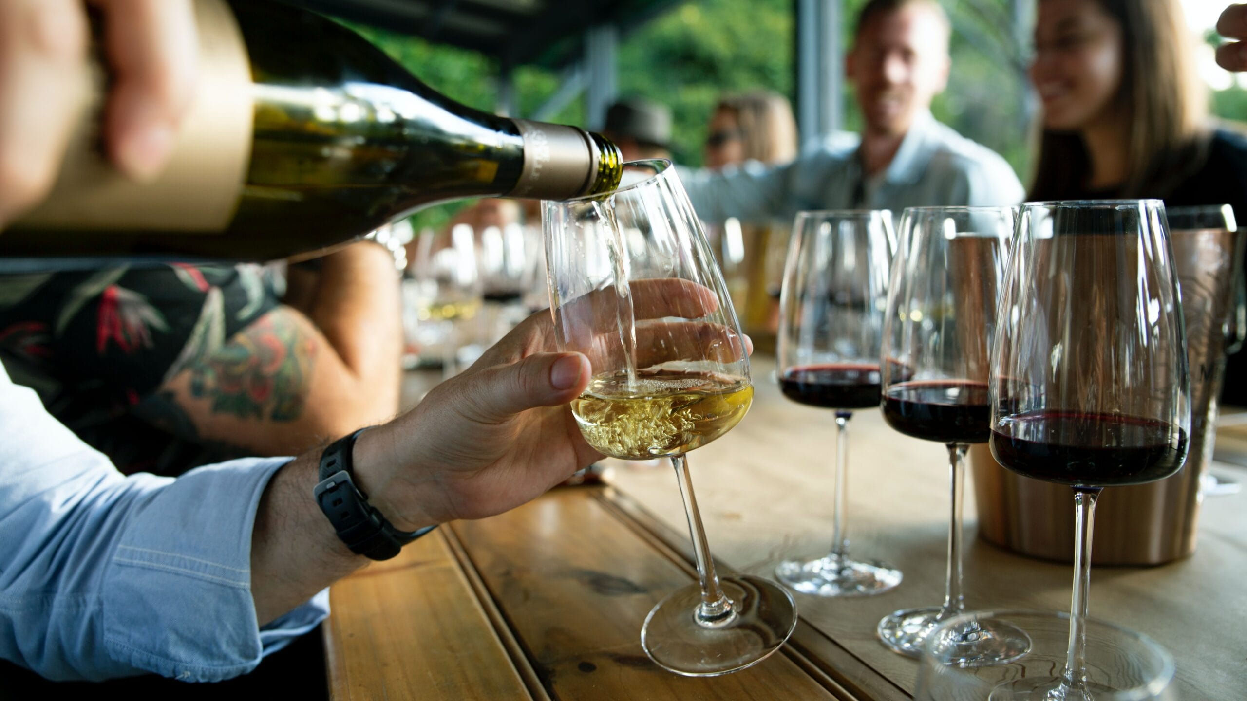 Sutherland House wine tasting